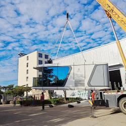 Капсула отель для глэмпинга, водонепроницаемая, стальная (арт. 26-1090087)