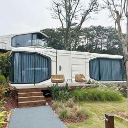 Мобильный капсульный дом для кемпинга, роскошный и настраиваемый (арт. 26-1090089)