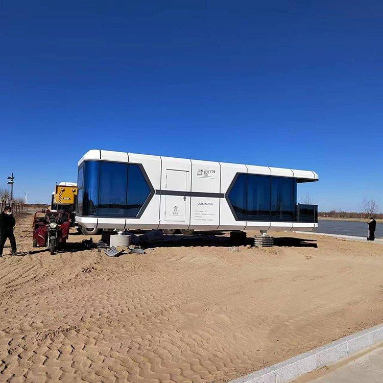 Дом модульный 3 спальни алюминиевый капсульный стиль (арт. 26-1090098)