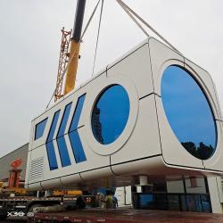 Дом-контейнер мобильный 2 спальни капсула сталь (арт. 26-1090105)