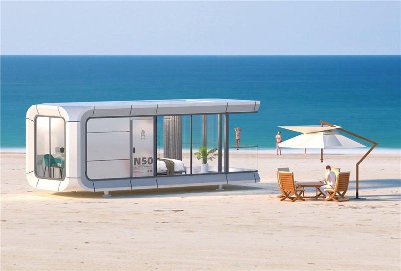 Капсула-отель мобильная роскошная расширяемая (арт. 26-1090109)