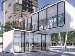 Капсула-отель мобильная роскошная расширяемая (арт. 26-1090109)