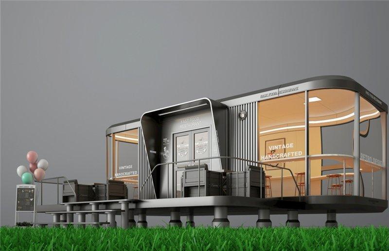 Модульный дом-капсула с ванной и кухней, арт. 26-1090110