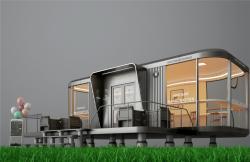 Модульный дом-капсула с ванной и кухней, арт. 26-1090110