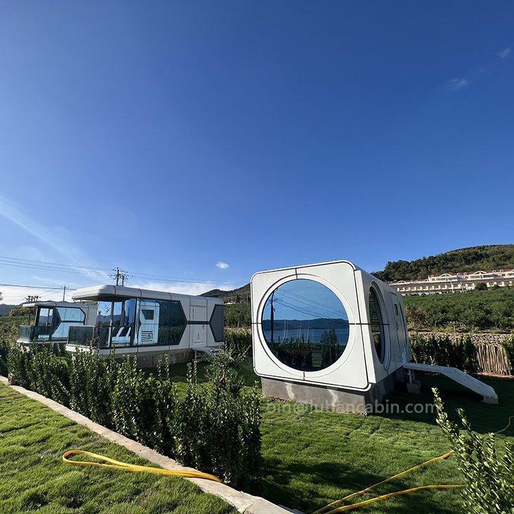 Мобильные контейнерные дома с солнечными панелями для отелей (арт. 26-1090111)