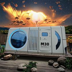 Капсульные отели с голосовым управлением и скрытым хранением (арт. 26-1090114)