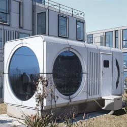 Контейнерный дом капсула с нулевой гравитацией и стальными кроватями (арт. 26-1090116)