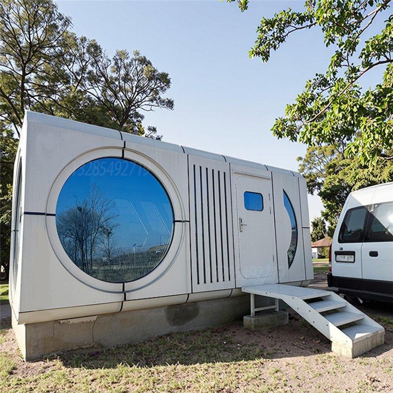 Контейнерный дом капсула с нулевой гравитацией и стальными кроватями (арт. 26-1090116)