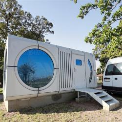 Контейнерный дом капсула с нулевой гравитацией и стальными кроватями (арт. 26-1090116)