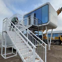 Современный экономичный стальной сборный дом (арт. 26-1090122)