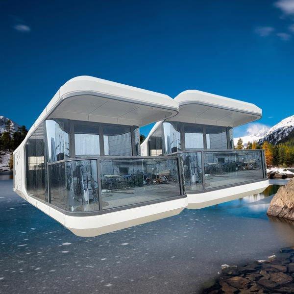 Дом-контейнер роскошный индивидуальный сборный (арт. 26-1090126)