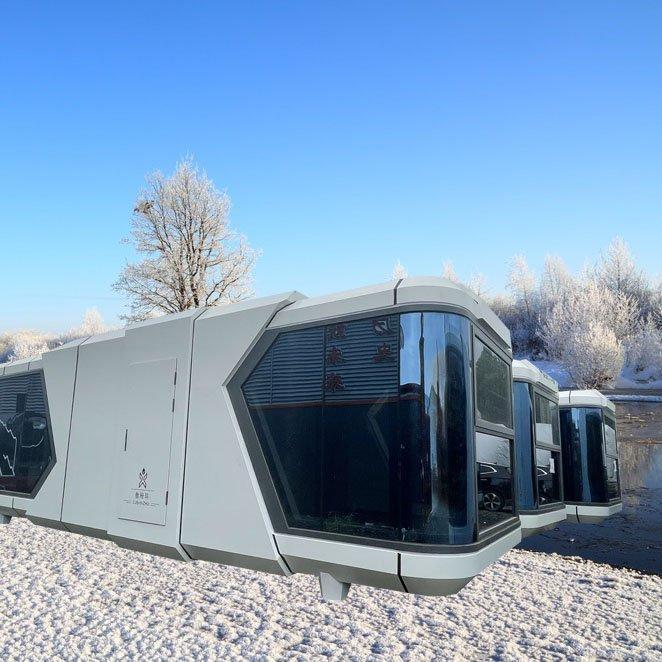 Дом-контейнер роскошный индивидуальный сборный (арт. 26-1090126)