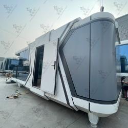 Модульный дом из контейнера 40ft с витринами (арт. 26-1090128)