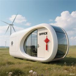 Капсула студия DJ модульная стальная с акустикой и хранилищем (арт. 26-1090141)