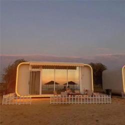 Контейнерный дом-капсула с расширяемым пространством и звездным дизайном (арт. 26-1090147)