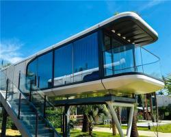 Дом-капсула модульный с 2 спальнями и кухней из стали (арт. 26-1090152)