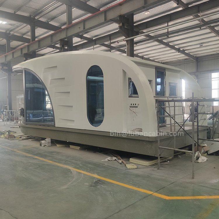 Плавучий отель люкс алюминиевый современный дом-лодка (арт. 26-1090160)