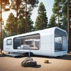 Капсульный дом с 2 спальнями, оцинкованный каркас (арт. 26-1090163)