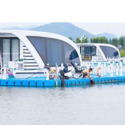 Плавучий дом 8.5м современный дом-ресторан (арт. 26-1090166)