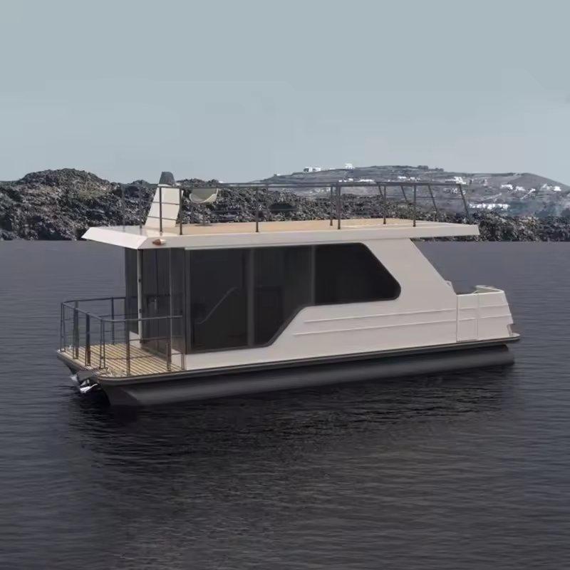 Понтонная лодка 8.5м для вечеринок и отдыха, дом на воде (арт. 26-1090176)