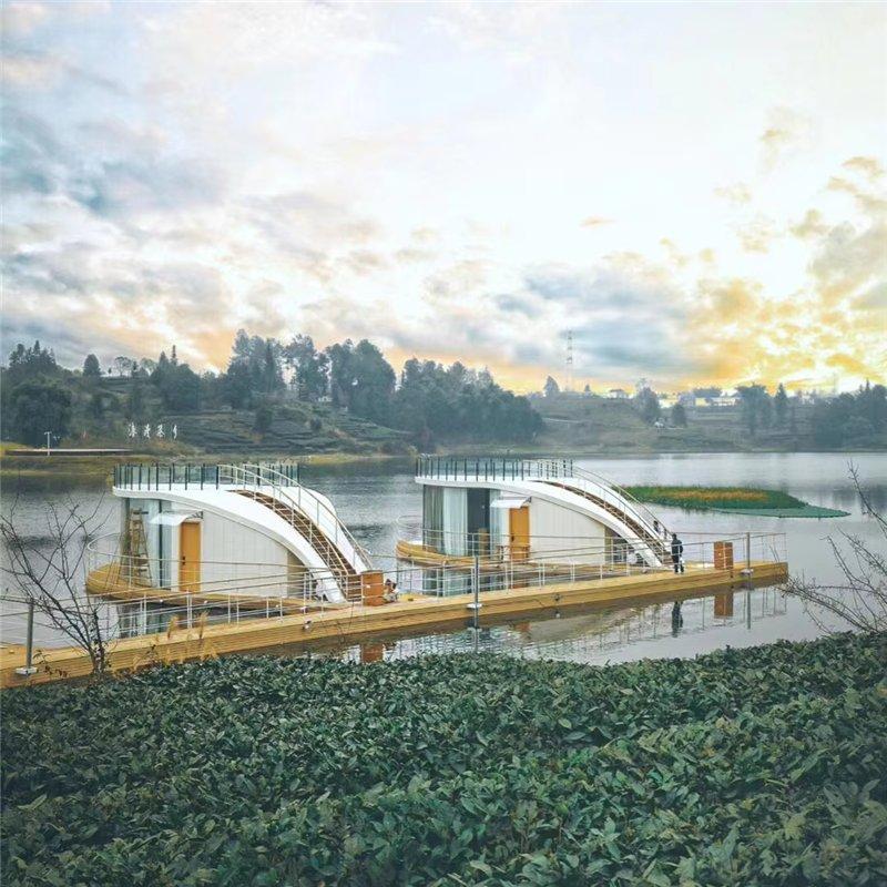 Дом-контейнер стальной портативный с трейлером (арт. 26-1090178)