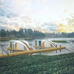 Дом-контейнер стальной портативный с трейлером (арт. 26-1090178)