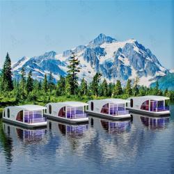 Плавучий дом-капсула с солнечной энергией и понтоном (арт. 26-1090179)