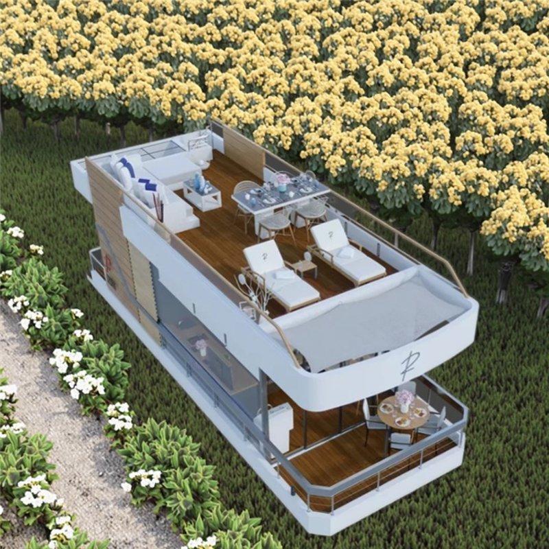 Контейнерный дом для отдыха и туризма мобильный (арт. 26-1090182)