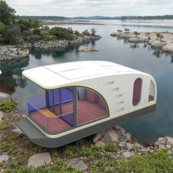 Дом-капсула на воде, модульный и расширяемый (арт. 26-1090186)