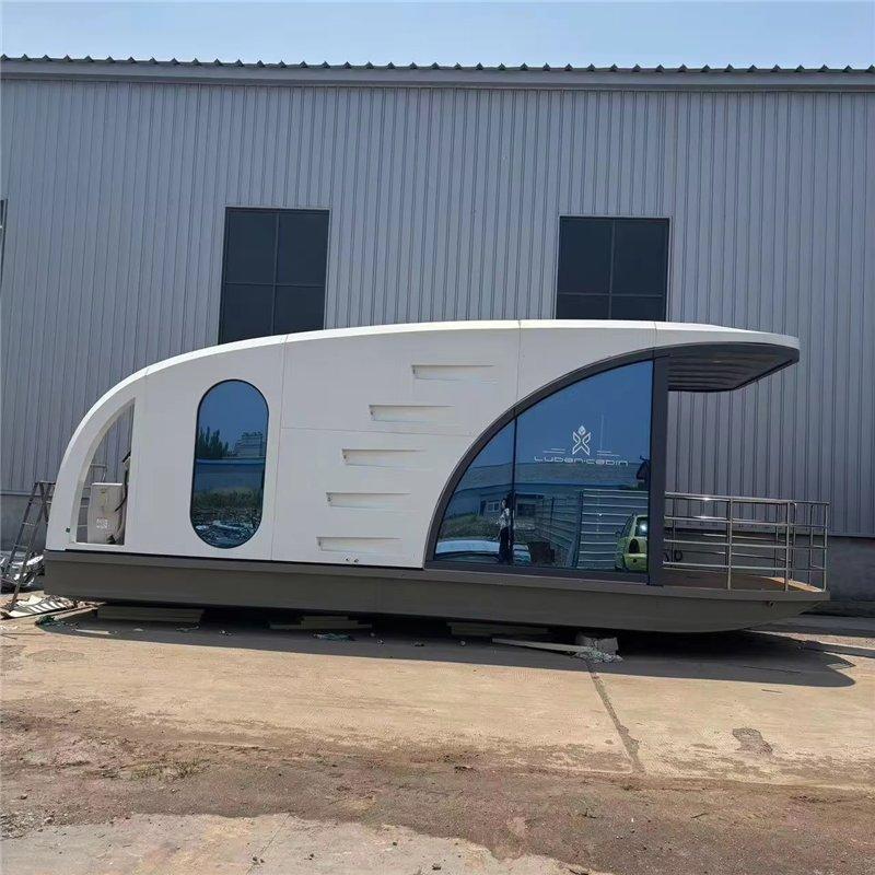 Дом на воде из алюминия 11.5м для аренды (арт. 26-1090201)