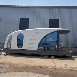 Дом на воде из алюминия 11.5м для аренды (арт. 26-1090201)