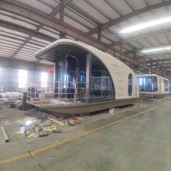 Плавучий дом яхта модульный мобильный отель на воде (арт. 26-1090208)