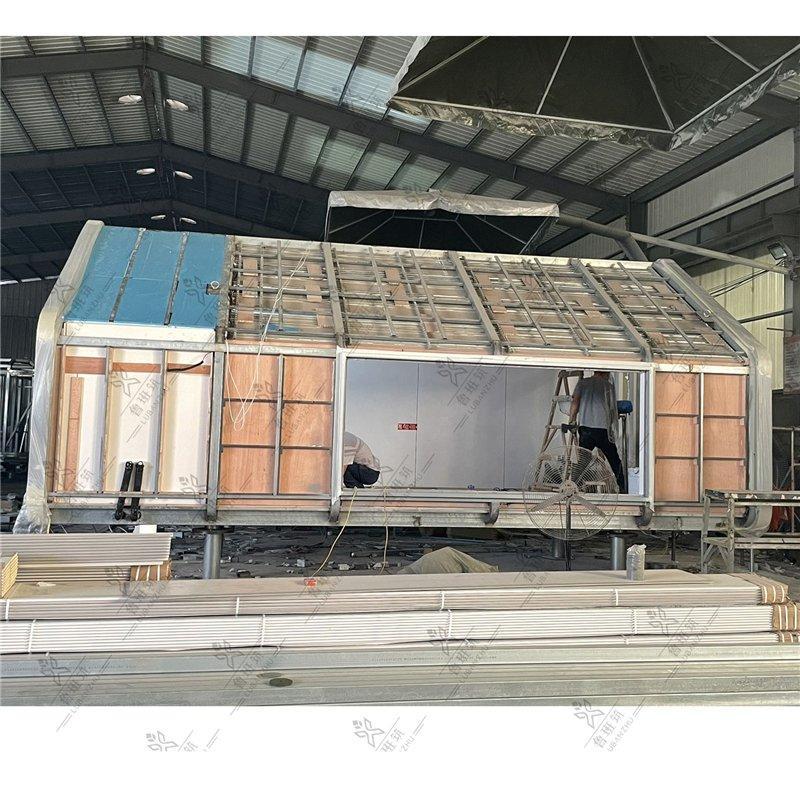 Вилла из стали с быстрой установкой и капсульным дизайном (арт. 26-1090241)