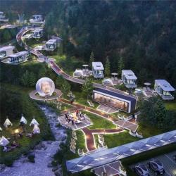 Дом-контейнер стальной треугольный капсульный для отелей (арт. 26-1090244)