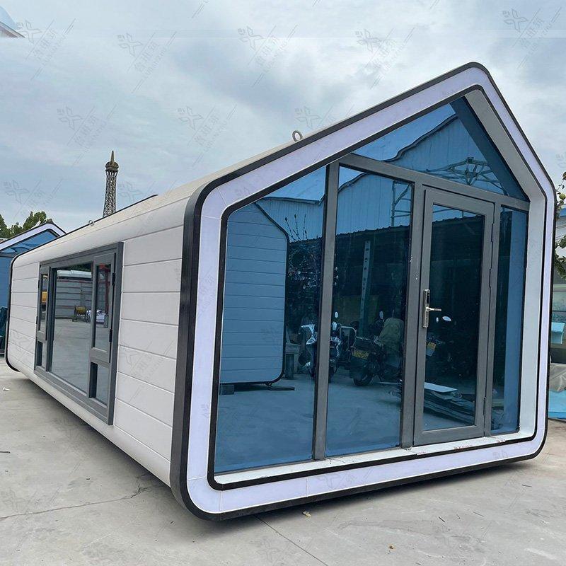 Мобильный контейнерный дом капсула с уникальным дизайном (арт. 26-1090249)