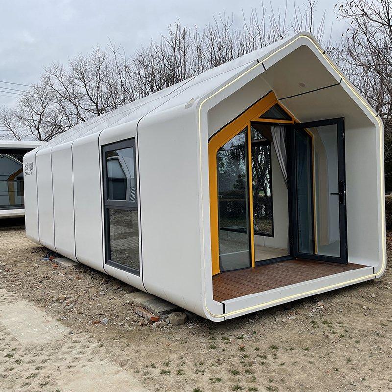 Мобильный дом в индустриальном стиле из стали для офиса и отеля (арт. 26-1090251)