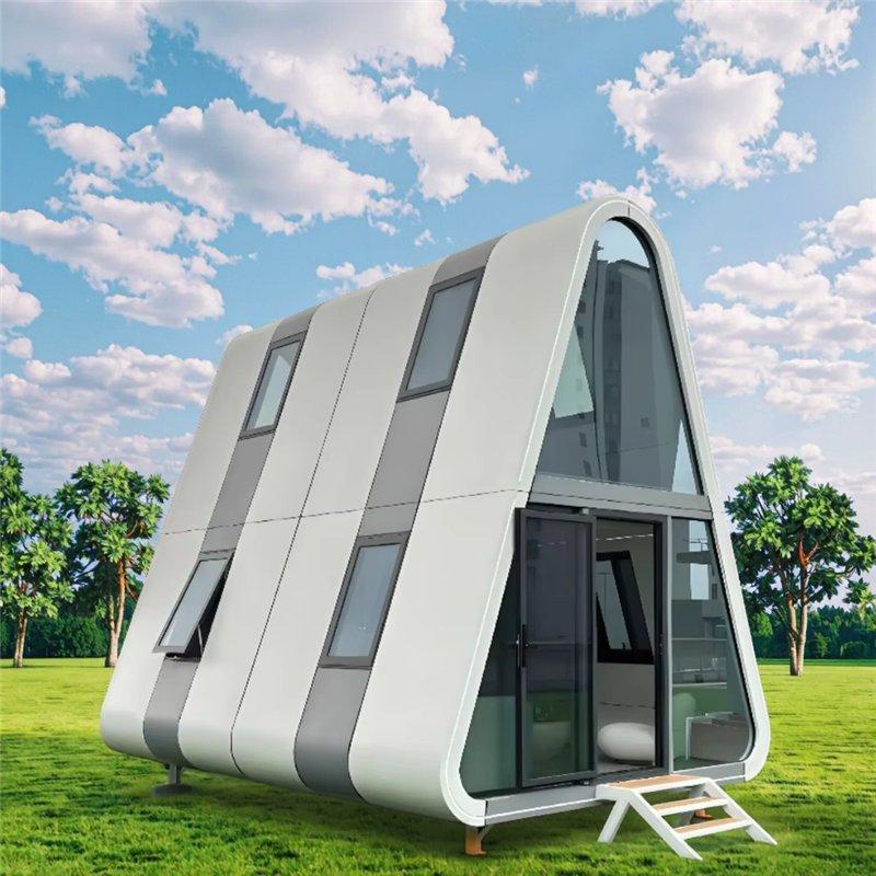 Модульный дом-треугольник для отеля или офиса (арт. 26-1090260)