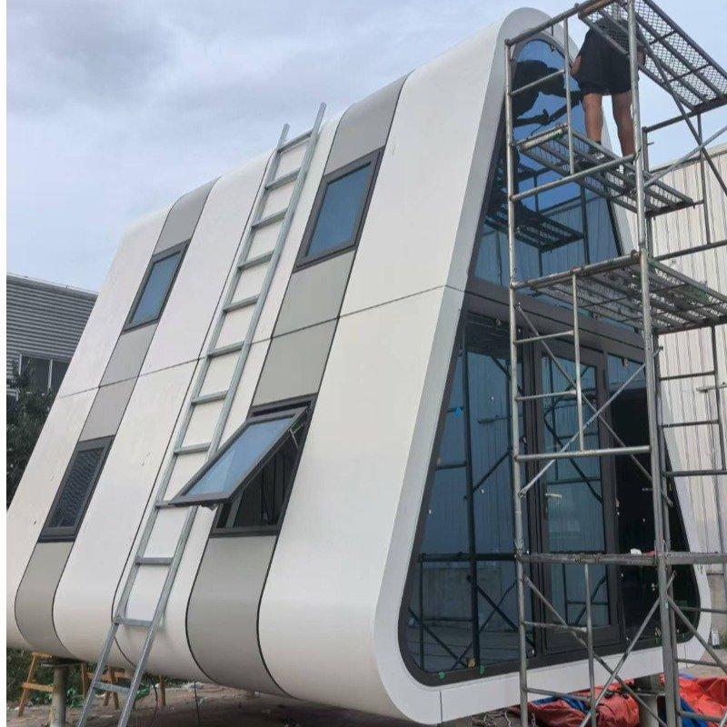 Дом-капсула LOFT с двумя уровнями для отелей и кемпинга (арт. 26-1090261)