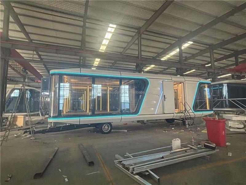 Трейлер для глэмпинга 40FT с офисом и домом на колесах (арт. 26-1090287)