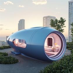 Дом-капсула с умными системами и двориком (арт. 26-1090321)