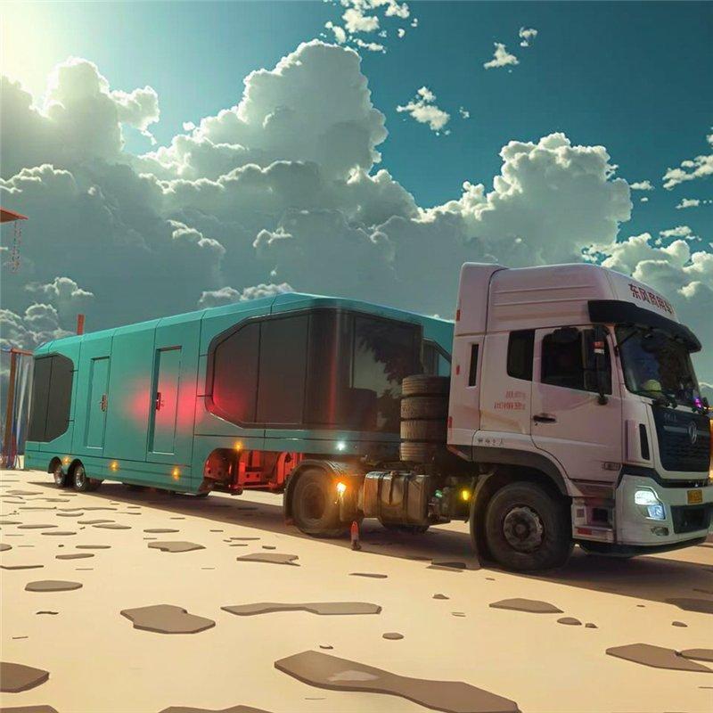 Мобильный модульный дом 40ft водонепроницаемый стальной (арт. 26-1090329)