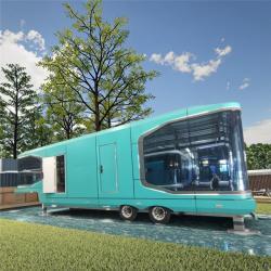 Дом-контейнер из стали с двумя ванными (арт. 26-1090339)