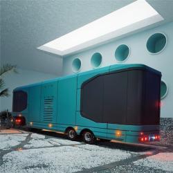 Дом-модуль из стали водонепроницаемый для кемпинга (арт. 26-1090340)