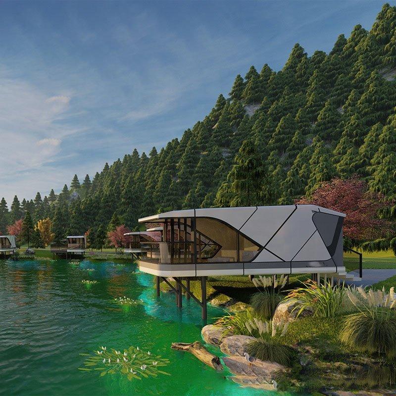 Дом-контейнер мобильный с полным оснащением для проживания (арт. 26-1090357)