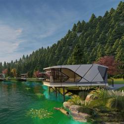 Дом модульный премиум класса для пляжного курорта (арт. 26-1090358)