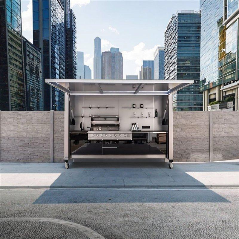 Мобильная кухня для улицы многофункциональная для сада и виллы (арт. 26-1090383)