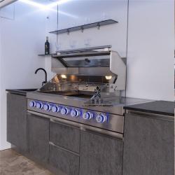 Модульная мобильная кухня для сада и виллы (арт. 26-1090384)