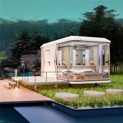 Модульный мобильный дом из стали для курорта Apple Cabin (арт. 26-1090389)