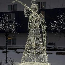 Светодиодные рождественские крылья ангела для улицы (арт. 26-1090406)