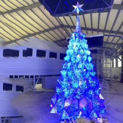 Украшения для улицы 3D Рождественские светильники из стекловолокна (арт. 26-1090415)